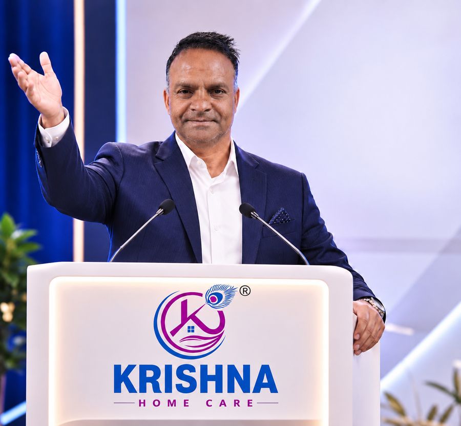 R.K. Vyas, Founder & Chairman of Krishna Home Care